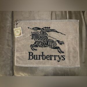 Burberry Beige and Black Knight Towel